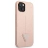 Guess GUHCP13SPSATLP iPhone 13 mini 5,4 różowy/pink hardcase SaffianoTriangle Logo